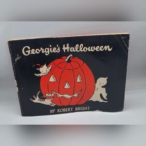 Vintage 1958 Georgie's Children's Halloween Book By Robert Bright